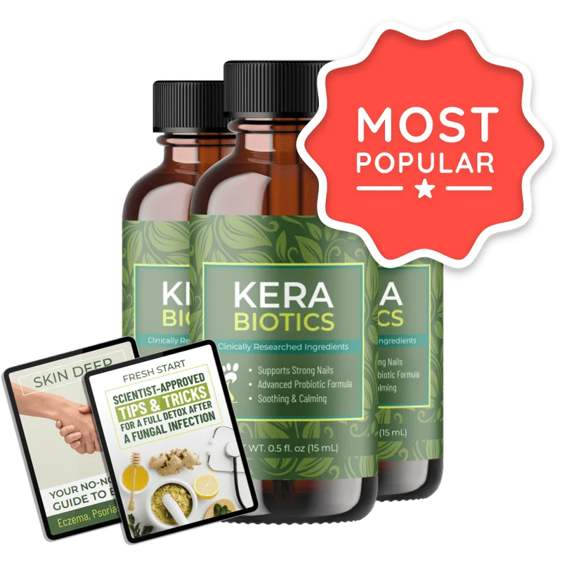 Kerabiotics Longevity & Vitality Health — 3 Bottle / 90 Day Pack
