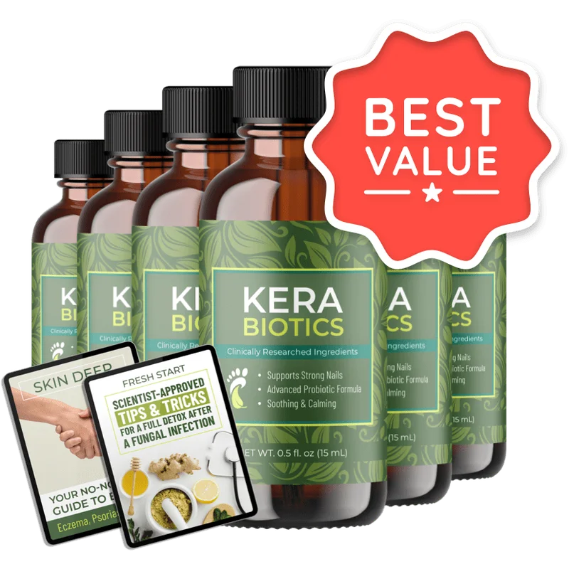 Kerabiotics Longevity & Vitality Health — 6 Bottle / 180 Day Pack